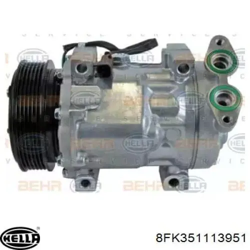 8FK351113951 HELLA компресор кондиціонера