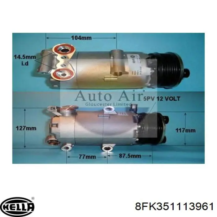 Купити 1742258 Ford Компресор кліматичної установки