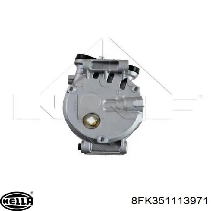 Компресор кондиціонера 8FK351113971 HELLA