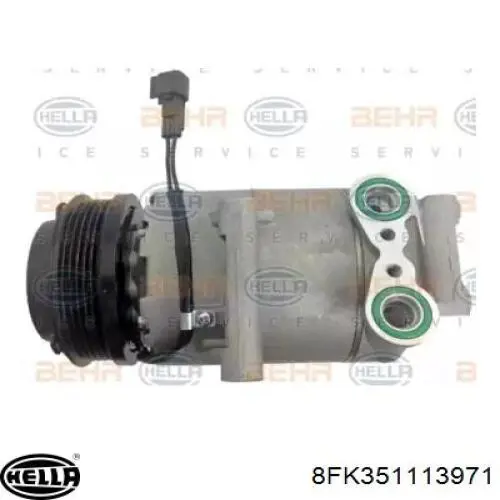 8FK351113971 HELLA Компресор холодоагенту