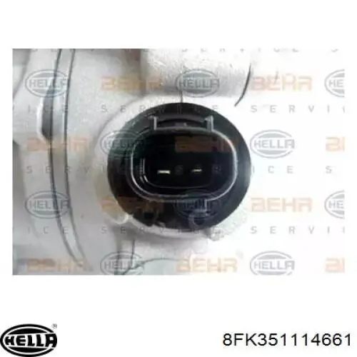 Компресор кондиціонера 8FK351114661 HELLA