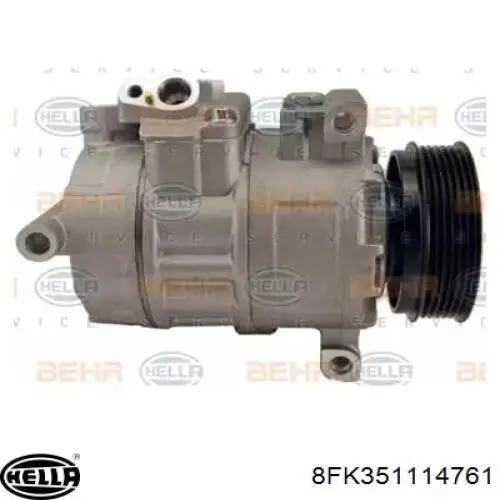 Компресор кондиціонера 8FK351114761 HELLA