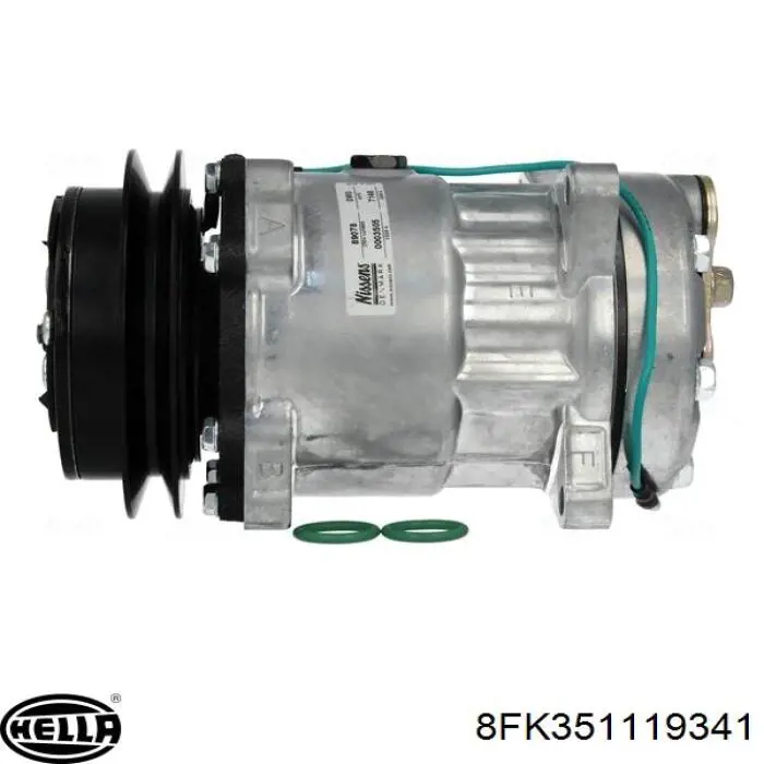 Компресор кондиціонера 1638737R DAF