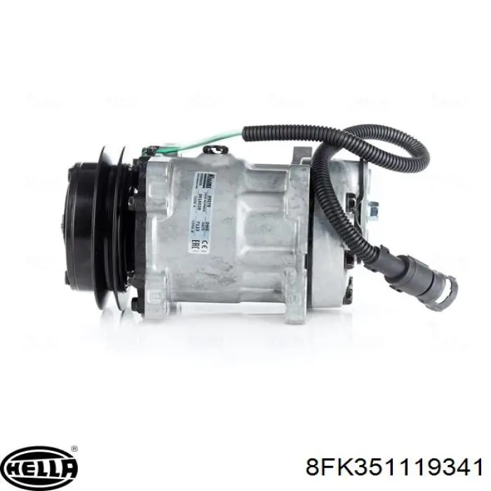 Насос кондиціонера DAF 1638737R