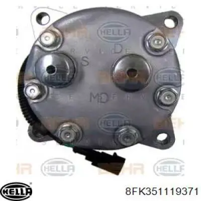 89220 Nissens Компресор холодоагенту
