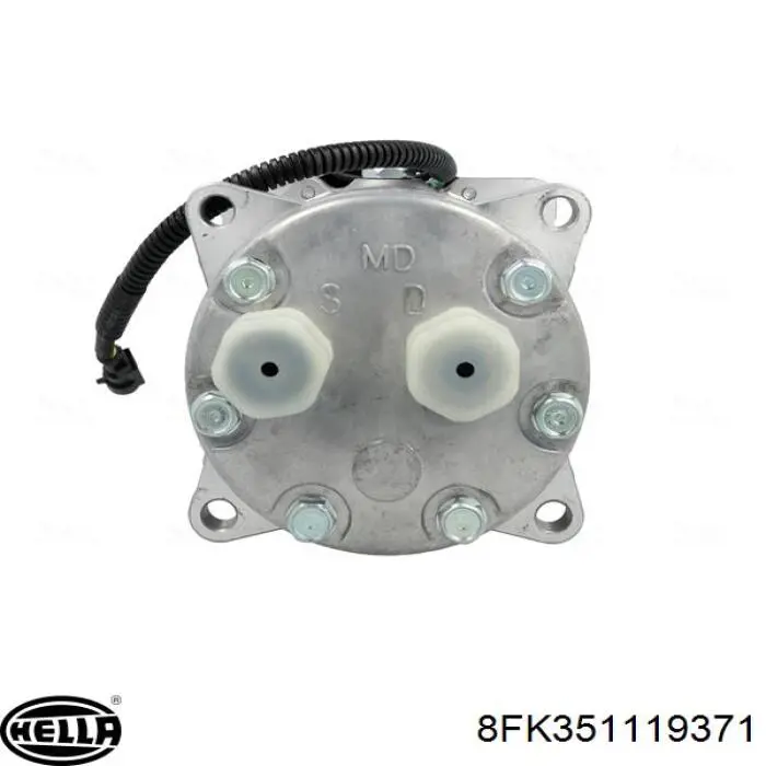 Компресор системи кондиціювання Nissens 89220 ціна, від 185.37 USD