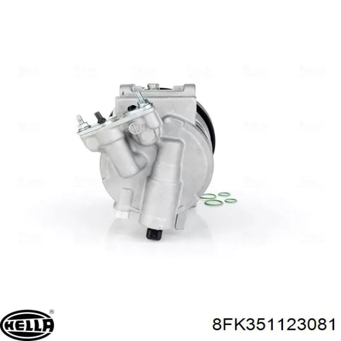 Компресор кондиціонера 8FK351123081 HELLA