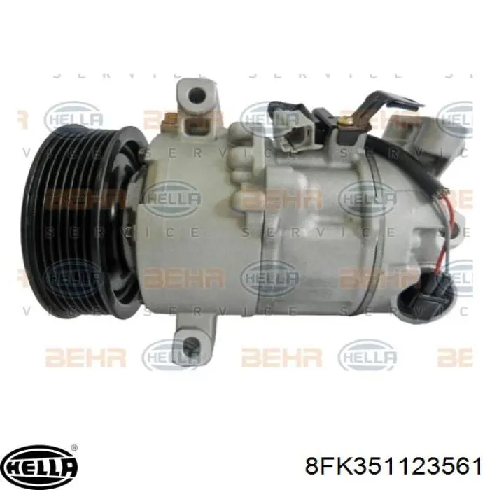 Компресор кондиціонера 8FK351123561 HELLA