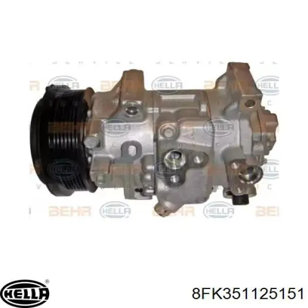 Компресор системи кондиціювання Peugeot/Citroen 4472601497 ціна, від 152.03 USD