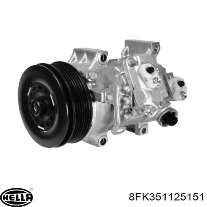 Компресор кондиціонера 8831002370R MSG Rebuilding