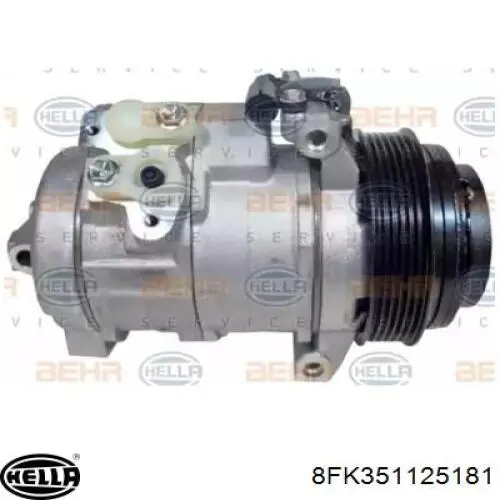 Компресор кондиціонера 8FK351125181 HELLA