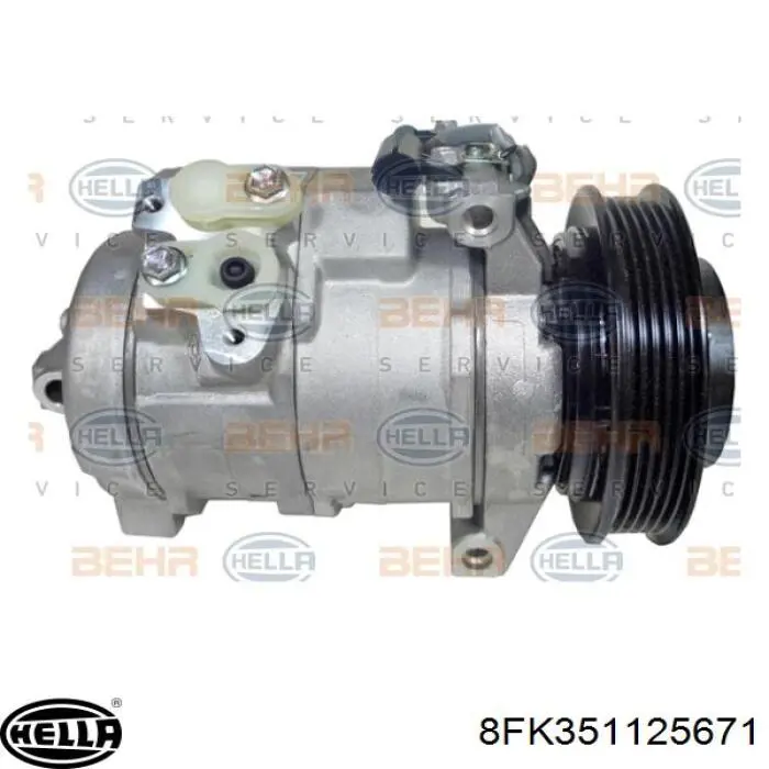 8FK351125671 HELLA Компресор холодоагенту