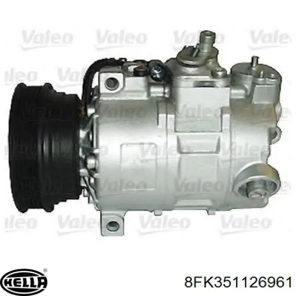 Купити 8FK351126961 HELLA Компресор кліматичної установки