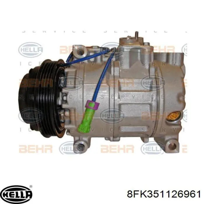 Компресор кондиціонера 4B0260805PX VAG