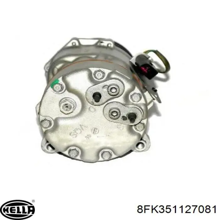 Компресор кондиціонера SD7V161227 Sanden