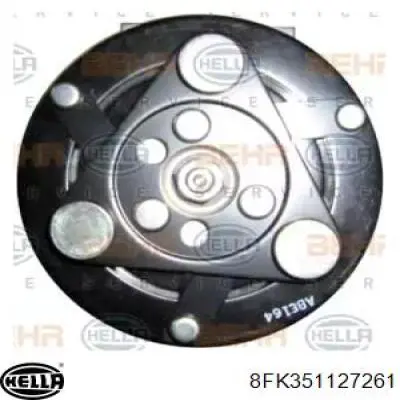 Компресор кондиціонера R1580046 Opel