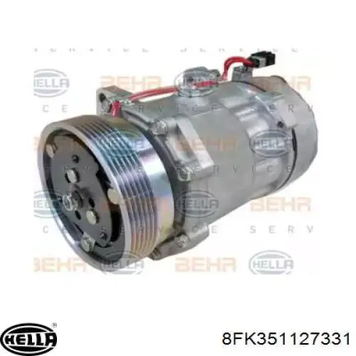 Компресор кондиціонера 3634 Delphi