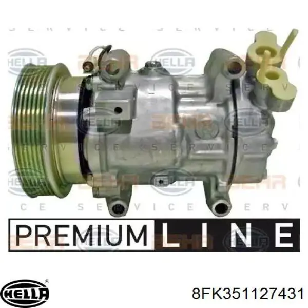 8FK351127431 HELLA Компресор холодоагенту