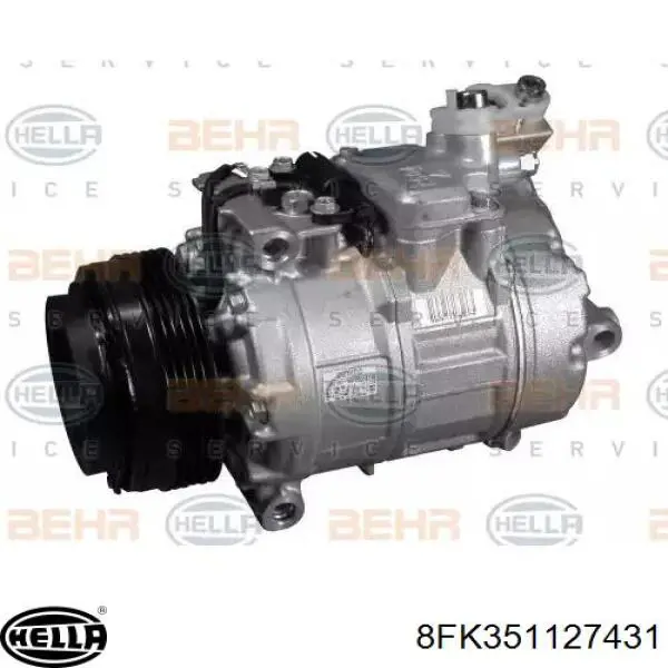 Компресор системи кондиціювання HELLA 8FK351127431 ціна, від 179.47 USD