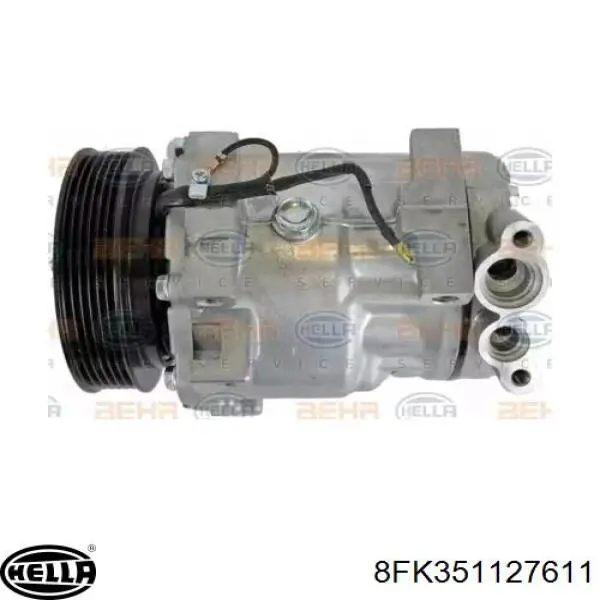 Компресор кондиціонера 8FK351127611 HELLA