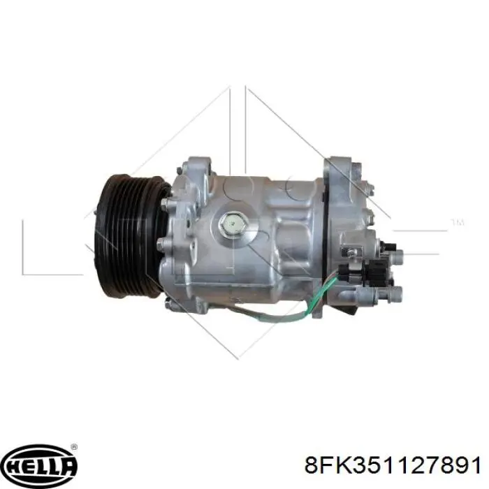 Компресор кондиціонера 8600119 Teamec