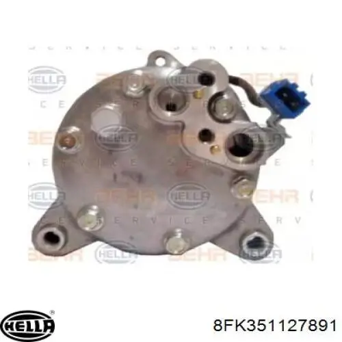 8FK351127891 HELLA компресор кондиціонера