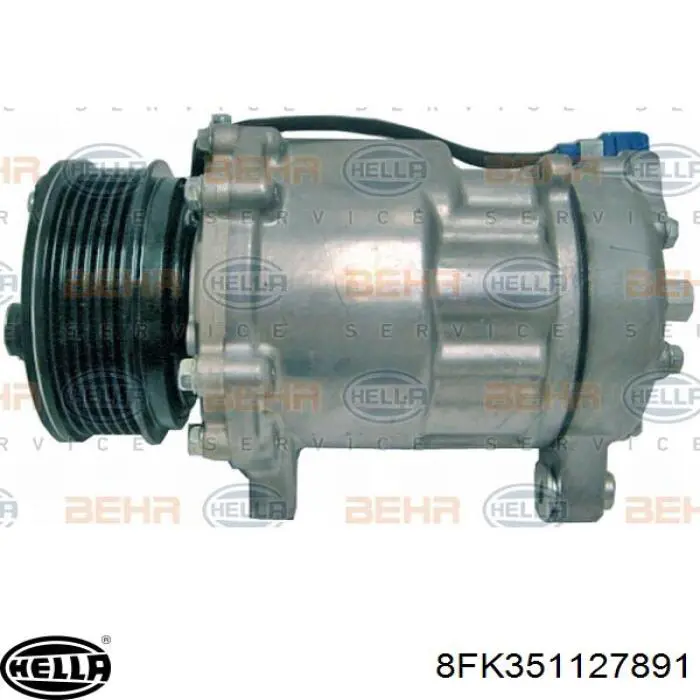 Компресор системи кондиціювання Teamec 8600119 ціна, від 106.47 USD