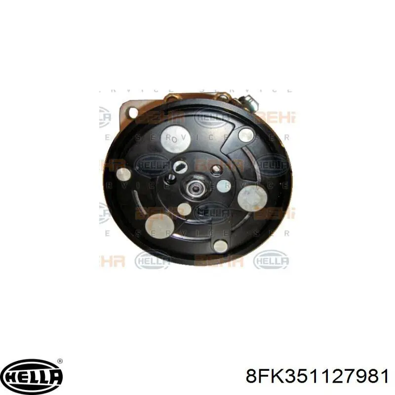 8FK351127981 HELLA Компресор холодоагенту
