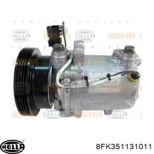 Компресор кондиціонера 8FK351131011 HELLA