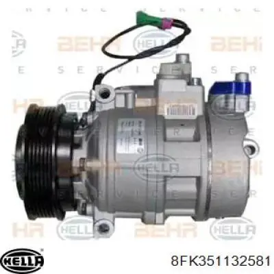 Компресор системи кондиціювання HELLA 8FK351132581 ціна, від 212.13 USD