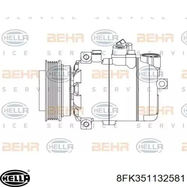 Компресор системи кондиціювання VAG 4D0260805D ціна, від 212.13 USD