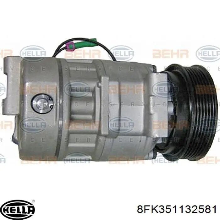 Компресор кондиціонера 4D0260805D VAG