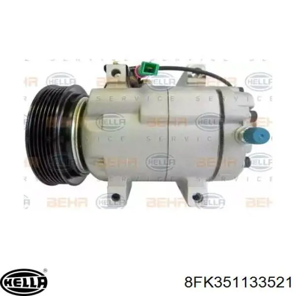 Компресор кондиціонера 240267 REMA-PARTS