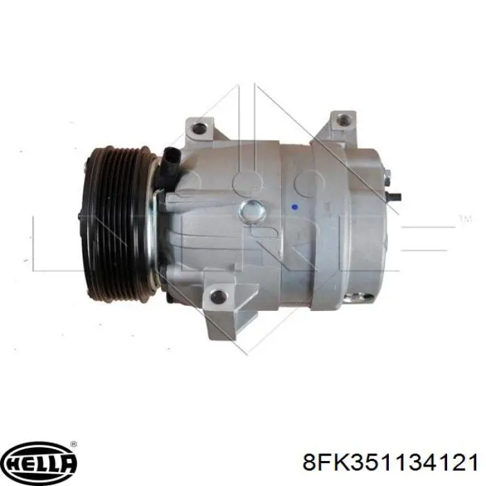 Компресор кондиціонера 8FK351134121 HELLA