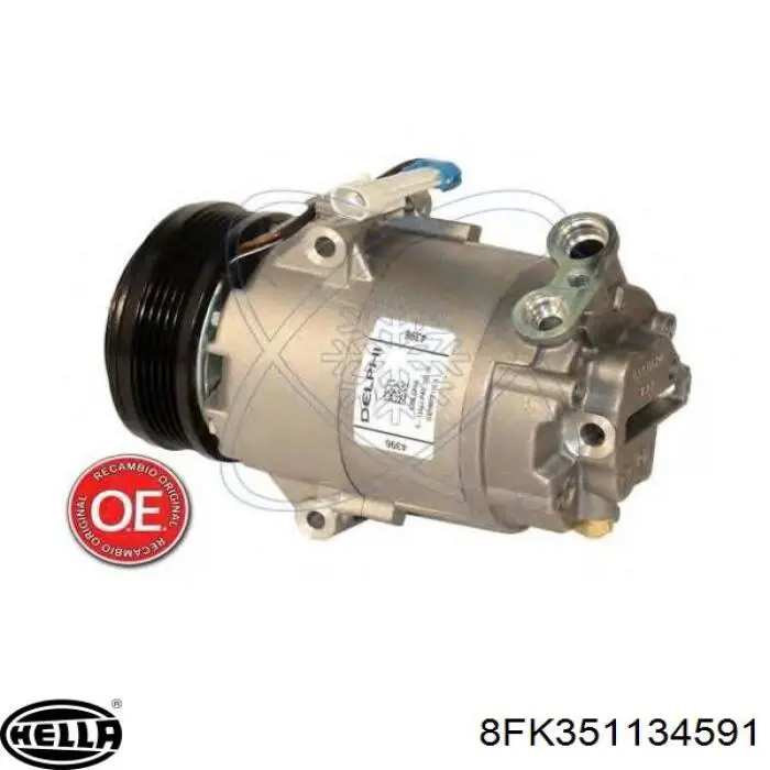 Насос кондиціонера Opel 93176854