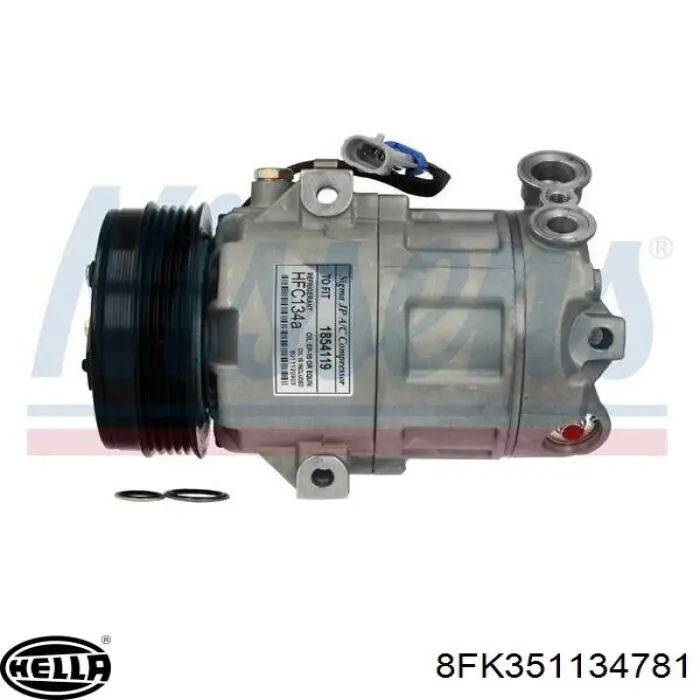 93176876 Opel Компресор холодоагенту