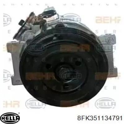 Компресор кондиціонера 8FK351134791 HELLA