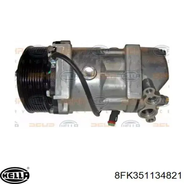 Компресор кондиціонера 8FK351134821 HELLA