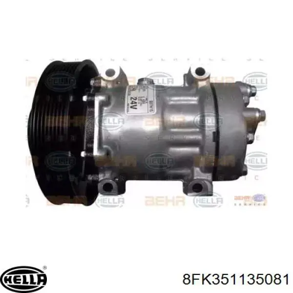Компресор кондиціонера 84094705 Volvo