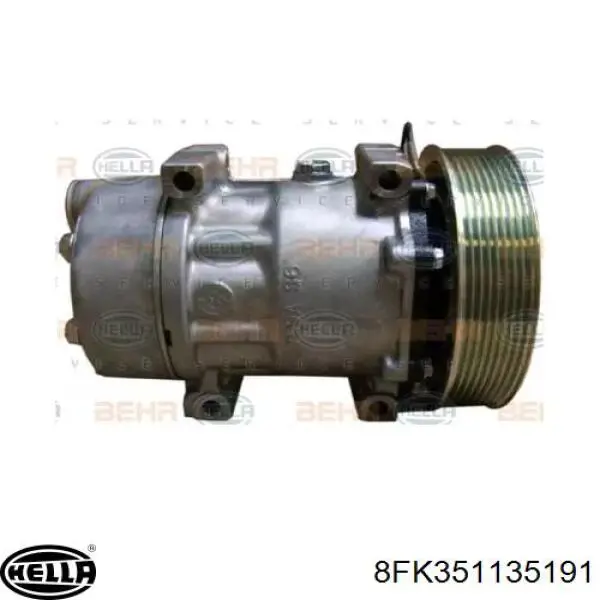 Компресор кондиціонера 5001867206 Renault (RVI)