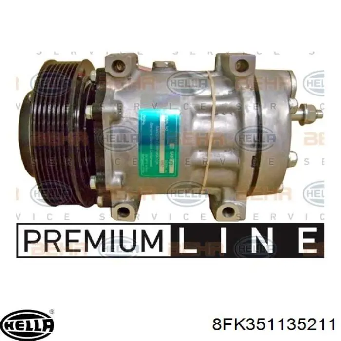 Компресор кондиціонера 241071 REMA-PARTS