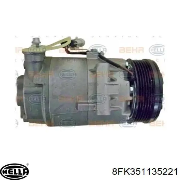 Компресор кондиціонера ACP125000S Knecht-Mahle