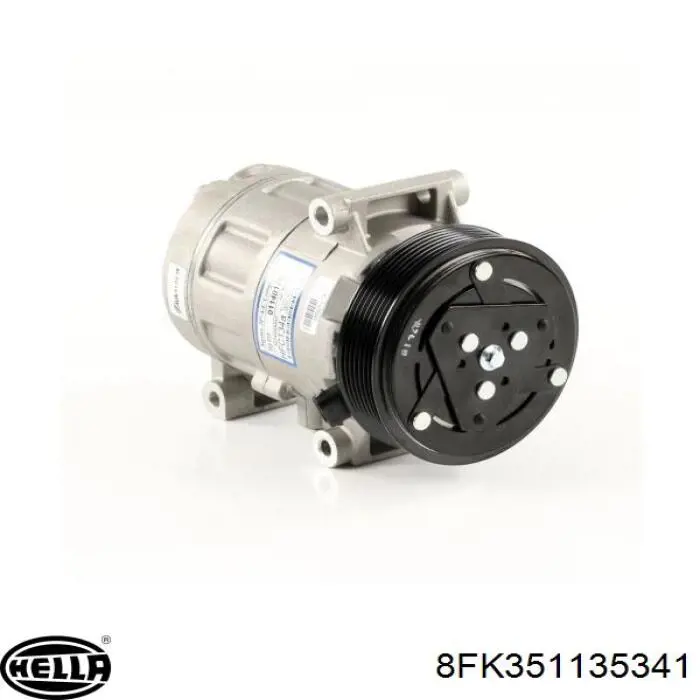 Компресор кондиціонера 8200457418 Delphi