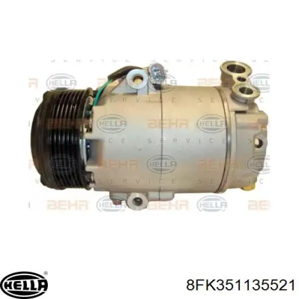 Компресор кондиціонера ACP107000S Knecht-Mahle