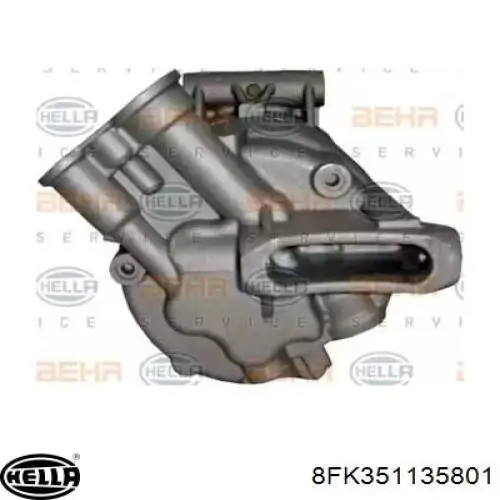 Компресор кондиціонера 8FK351135801 HELLA