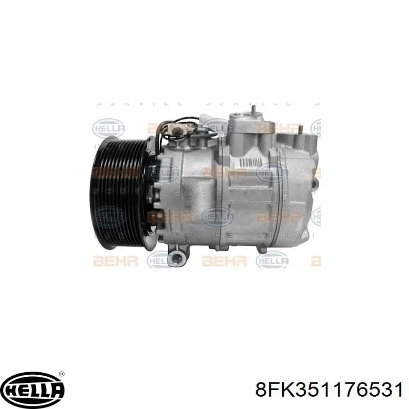 Компресор системи кондиціювання VALEO 813018 ціна, від 187.36 USD