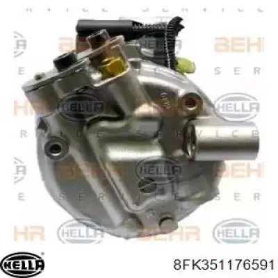 Компресор кондиціонера 8FK351176591 HELLA