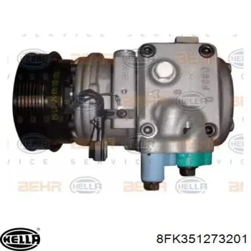 Компресор кондиціонера 8FK351273201 HELLA