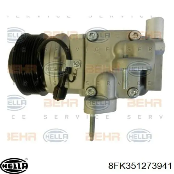 Компресор кондиціонера 8FK351273941 HELLA