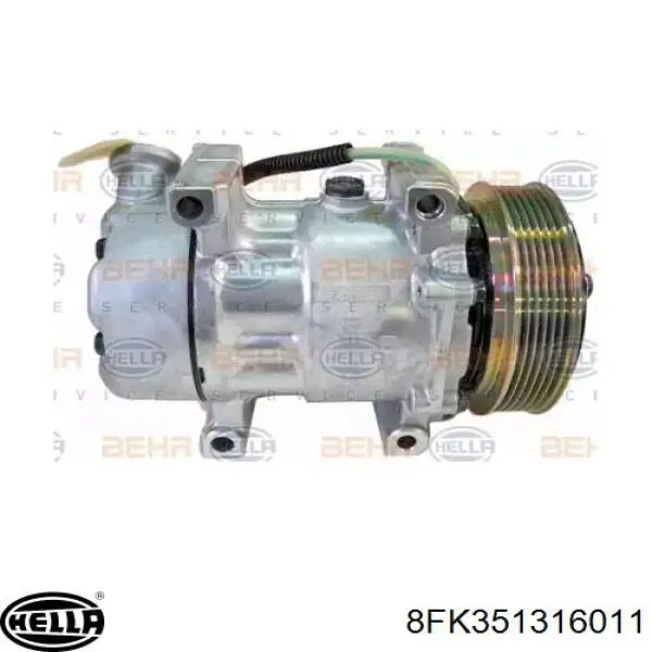 Купити SD6V121421F Sanden Компресор кліматичної установки